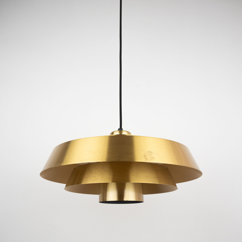 Vintage Nova suspension lamp by Jo Hammerborg for Fog & Morup, Denmark 1963