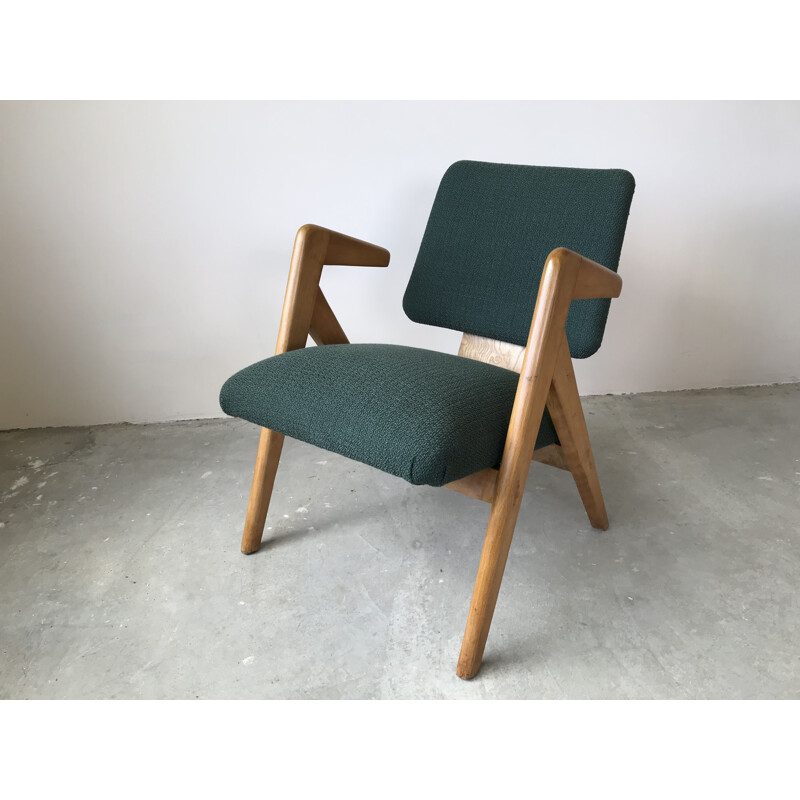 Pair of vintage Hillestak armchairs by Lucienne and Robin Day 1950s