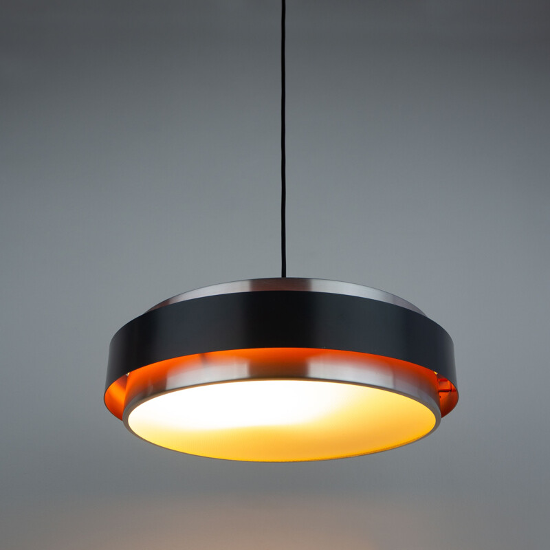 Vintage pendant lamp Sera by Jo Hammerborg Fog & Morup, Danish 1968s