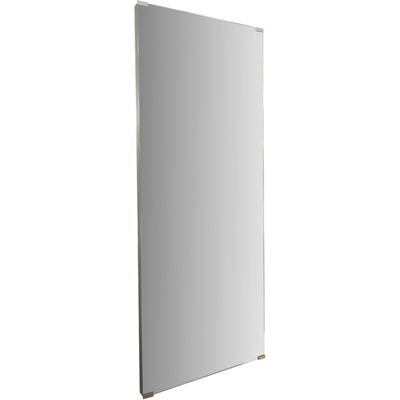 Vintage Illuminated Coat Rack Mirror, Italian