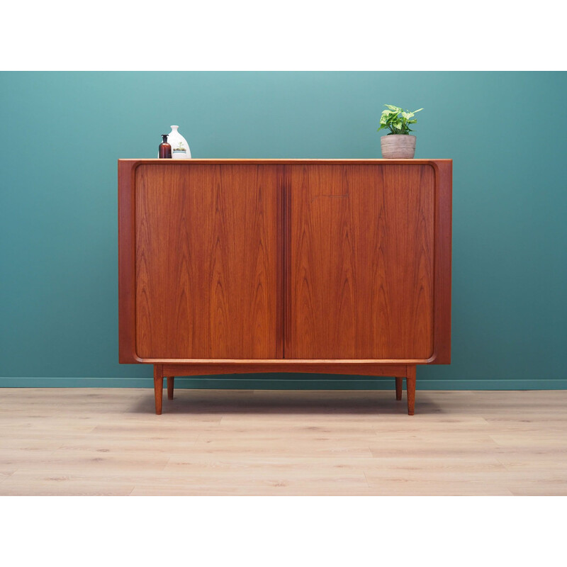 Vintage Teak highboard, Denmark 1960s