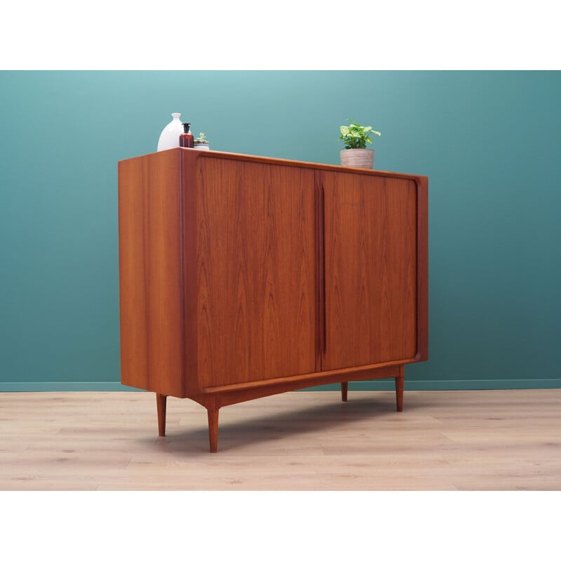 Vintage Teak highboard, Denmark 1960s