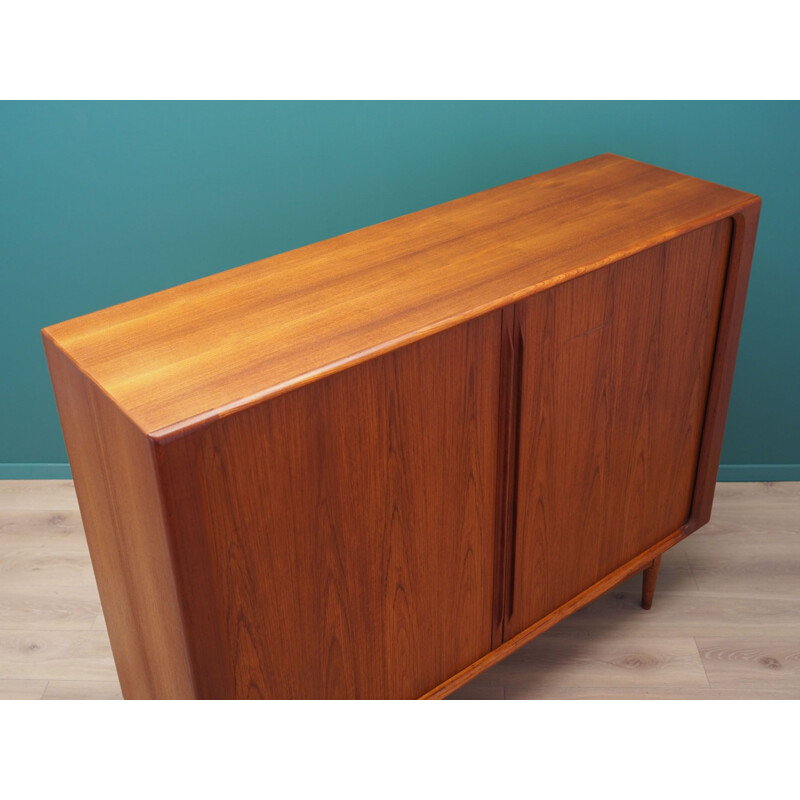 Vintage Teak highboard, Denmark 1960s