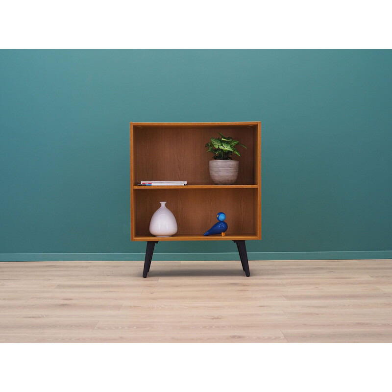 Vintage ash bookcase by Domino Mobel, Denmark 1970