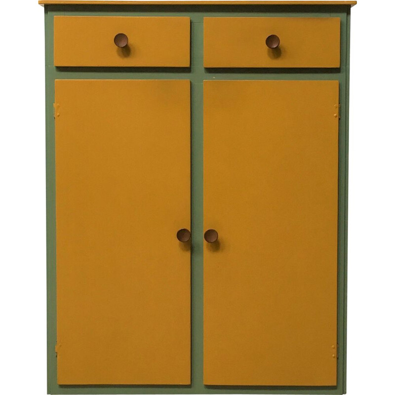 Armoire vintage scolaire 1980