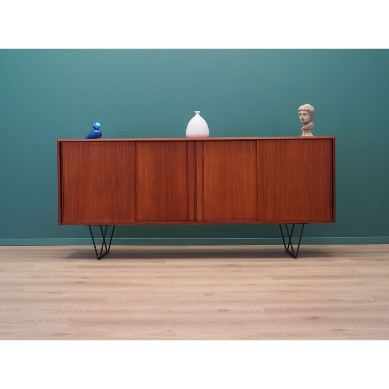 Vintage Teak sideboard by E.W. Bach, Danish 1970s