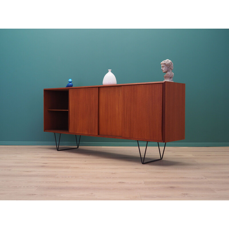 Vintage Teak sideboard by E.W. Bach, Danish 1970s