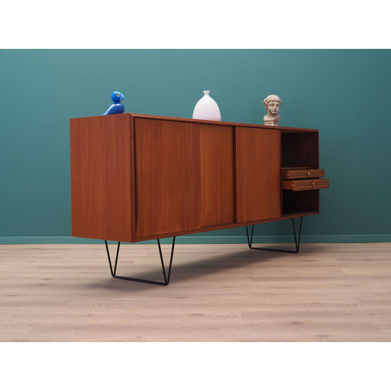 Vintage Teak sideboard by E.W. Bach, Danish 1970s