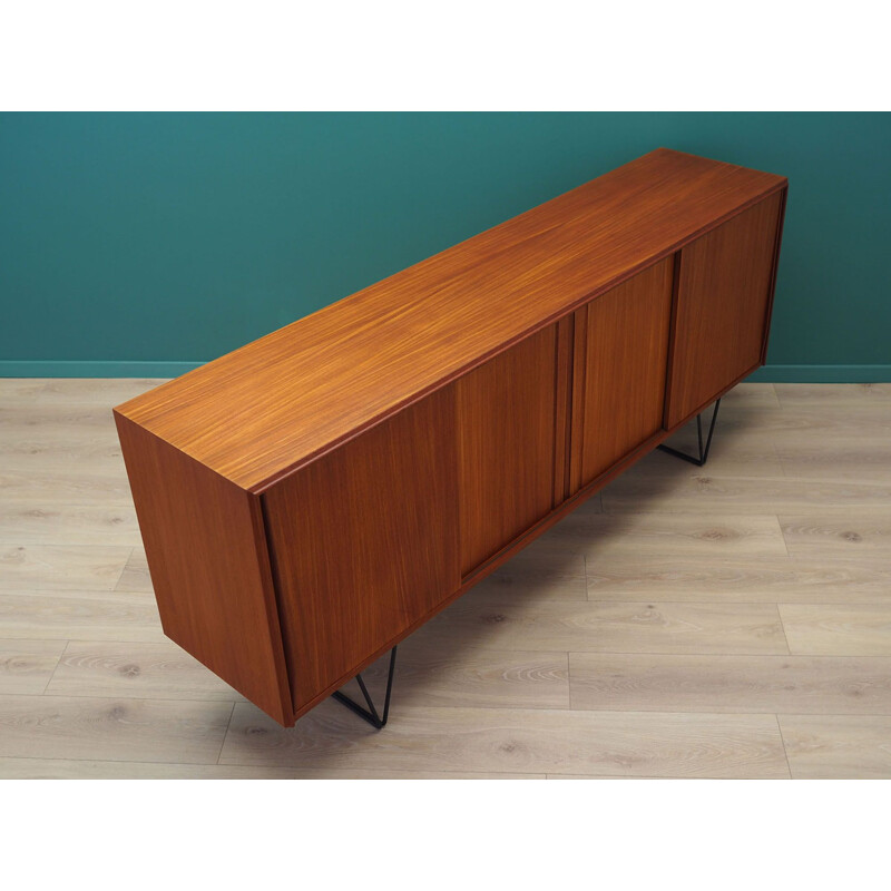 Vintage Teak sideboard by E.W. Bach, Danish 1970s