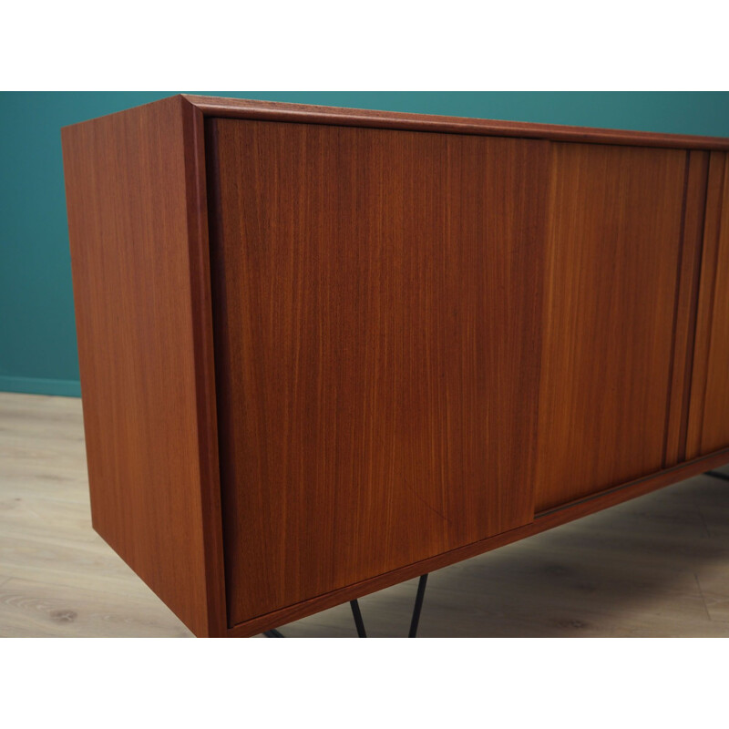 Vintage Teak sideboard by E.W. Bach, Danish 1970s