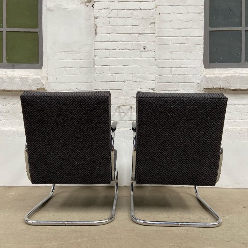 Vintage Funkcionalist armchairs S 411, Czech republic