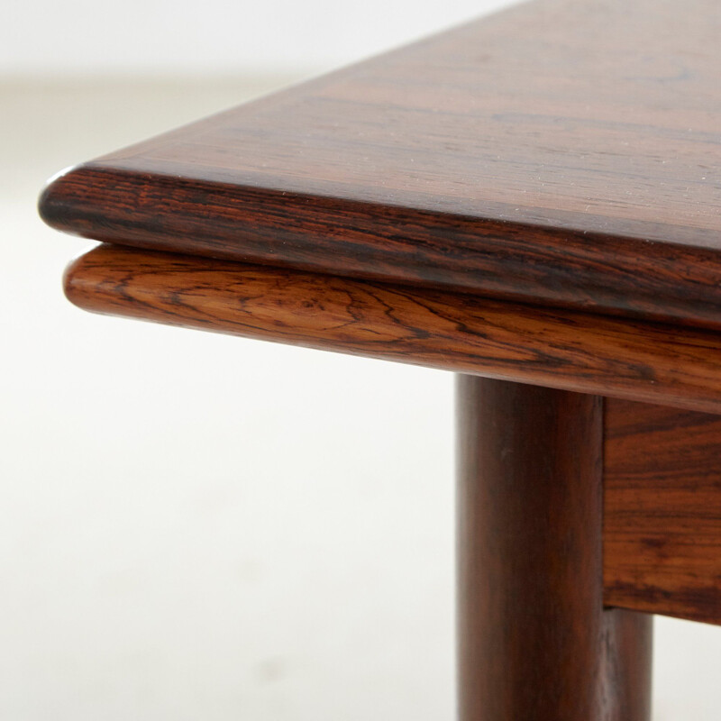 Vintage Rosewood Dining Table, Danish 1960s
