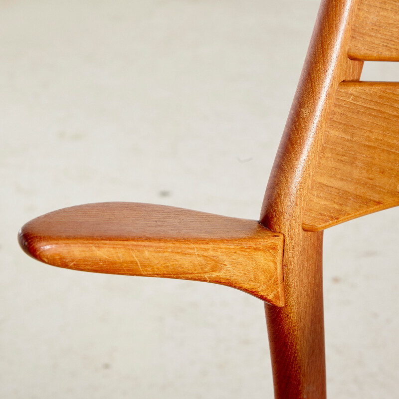 Vintage Model 310 Teak Armchair by Erik Buch for Christiansen, Danish 1960s