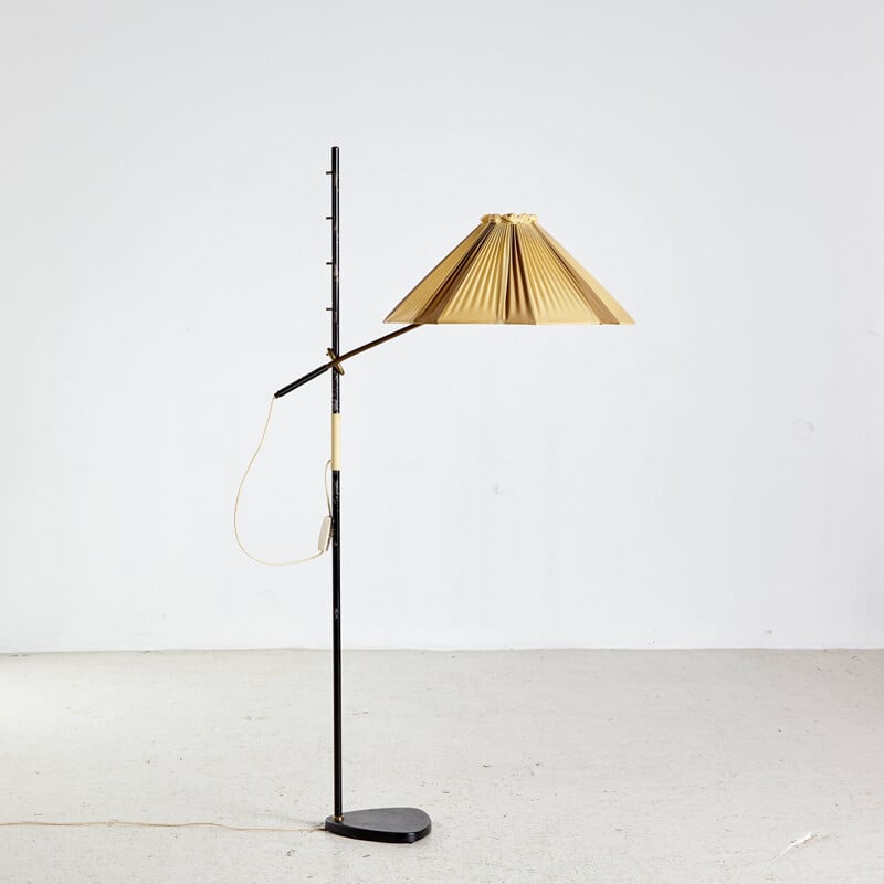 Vintage Pelikan Floor Lamp from J.T. Kalmar 1950s