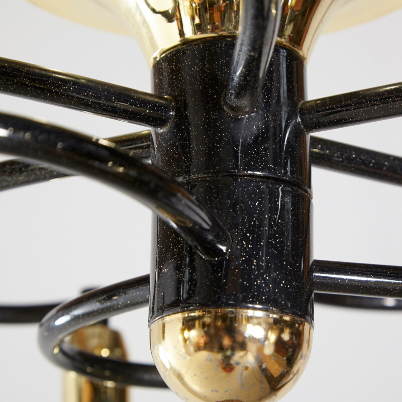 Vintage Model DL-661330 Chandelier from Peckal Leuchten, German 1970s