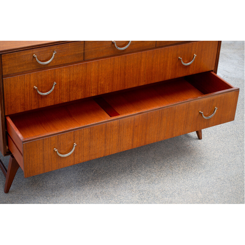 Enfilade vintage en teck, Scandinave 1960