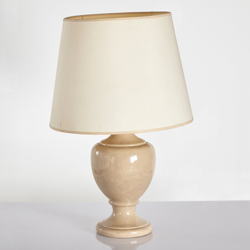 Large vintage Ceramic Table Lamp 1960s