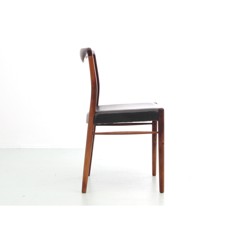 Vintage Rio rosewood chair by Kai Lyngfeldt-Larsen for Soren Willadsen, Scandinavian