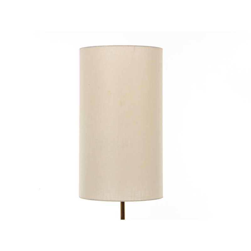 Vintage brass floor lamp, Scandinavian