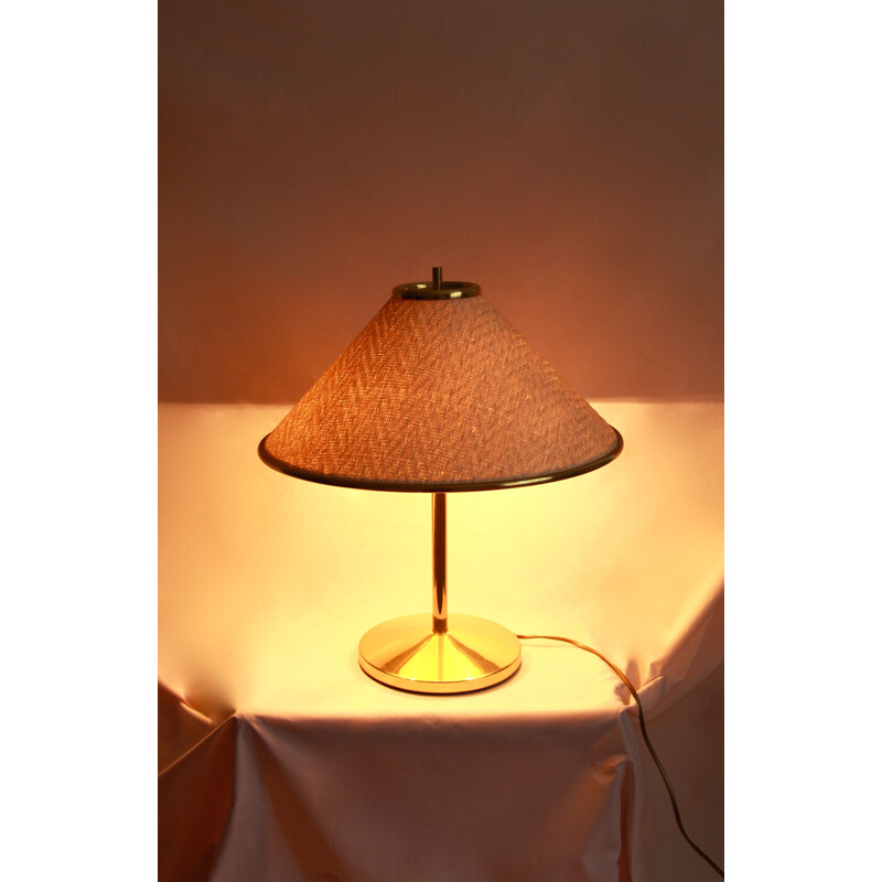 Lampe de table vintage Cappello Cinese Regency par PAF Milano, Italie 1970