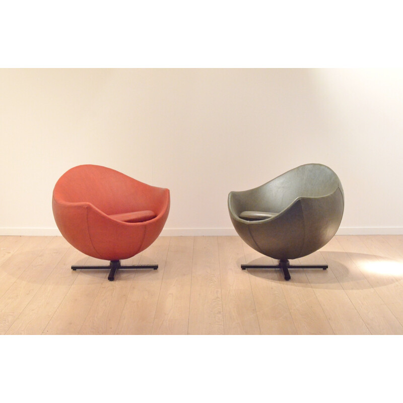 Pair of "Mars" armchairs, Pierre GUARICHE - 1950s