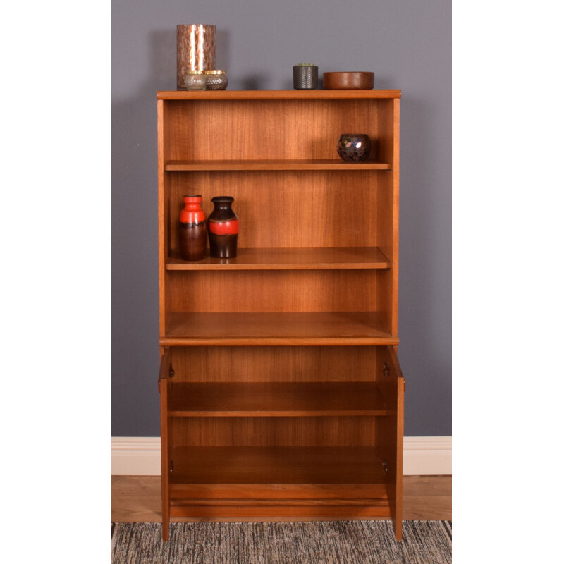 Vintage Teak Meredew Bookcase, British 1960s