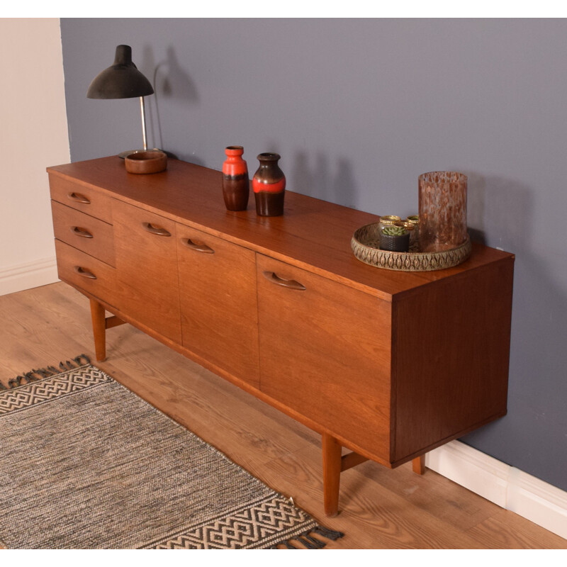 Vintage Teak Long sideboard by1 Avalon, British 1960s