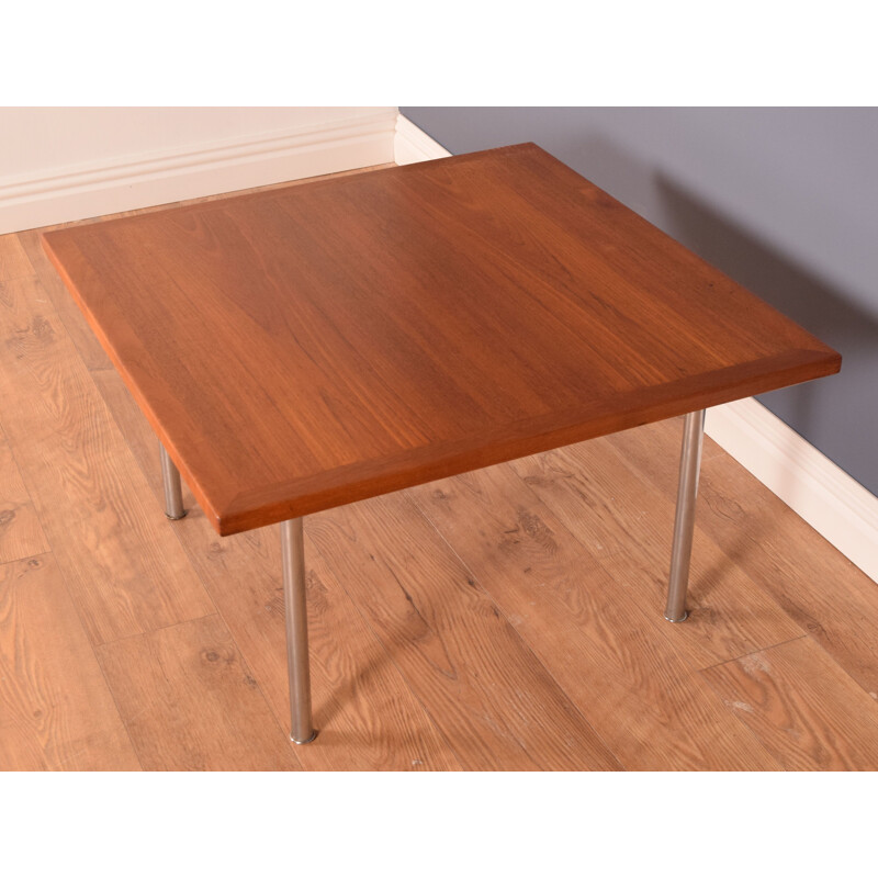 Vintage teak and rosewood coffee table by Hans J Wegner for Andreas Tuck, Denmark