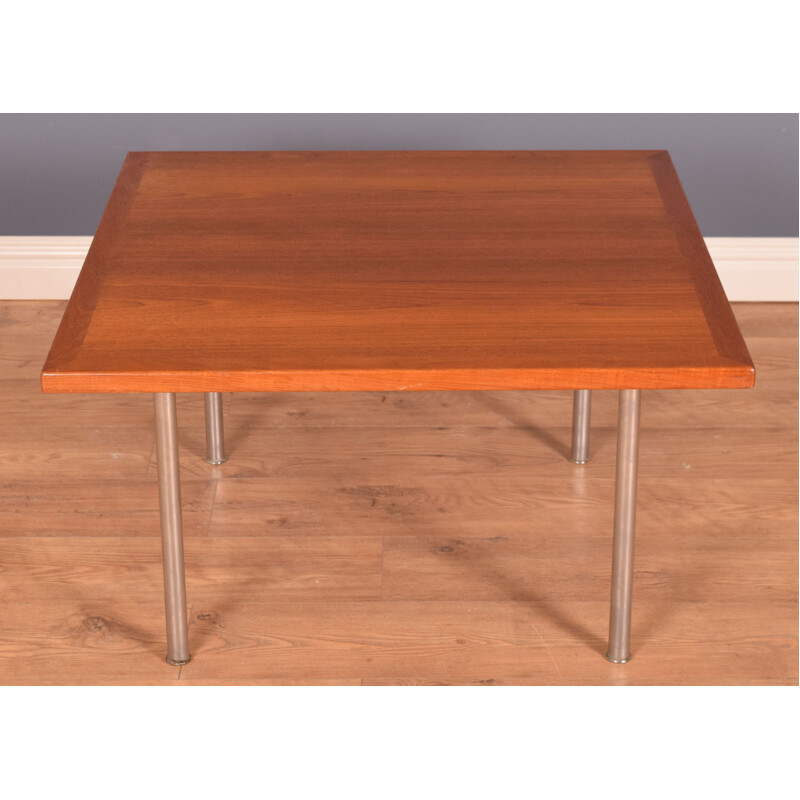 Vintage teak and rosewood coffee table by Hans J Wegner for Andreas Tuck, Denmark