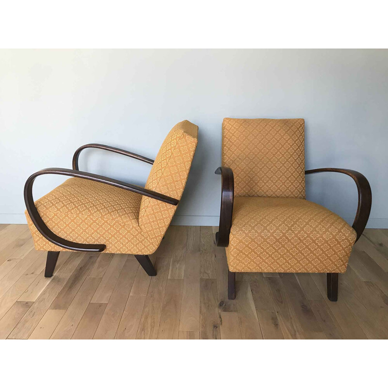 Paire de fauteuil vintage, République Tchèque