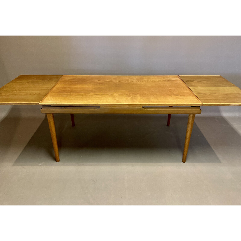 Vintage extendable high table, Scandinavian 1950s