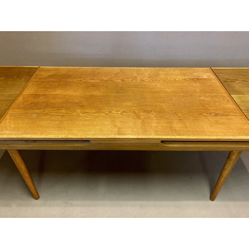 Vintage extendable high table, Scandinavian 1950s