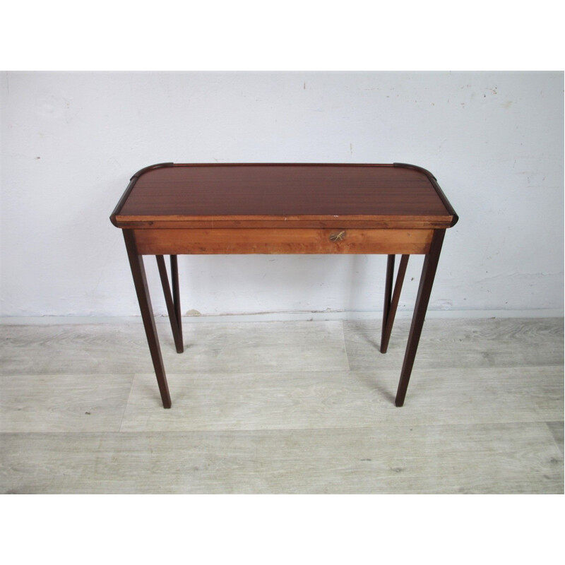 Vintage mahogany Side Table 1960s