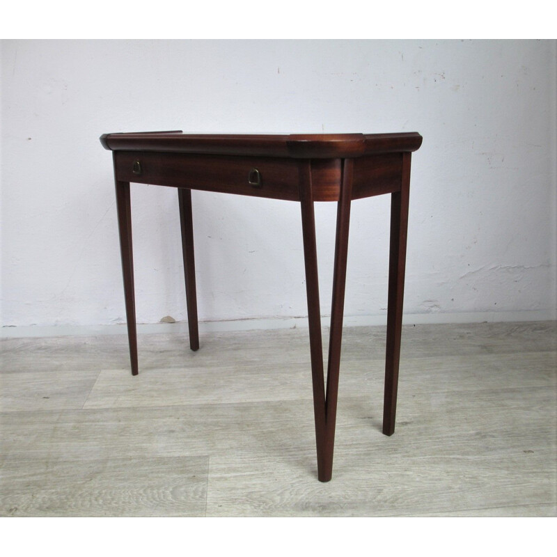 Vintage mahogany Side Table 1960s