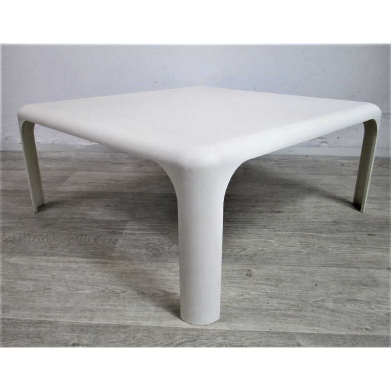 Vintage Coffee Table by V. Magistretti for Artemide, Italy 1960s