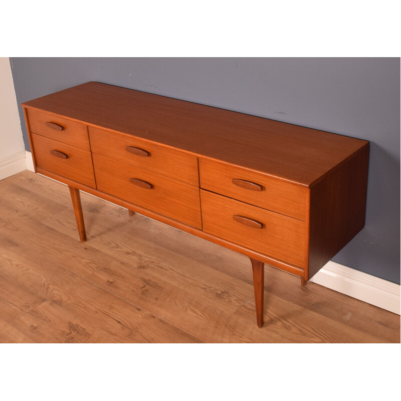 Vintage Teak Short Sideboard By Austinsuite 1960s