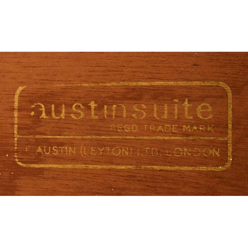 Vintage Teak Short Sideboard By Austinsuite 1960s