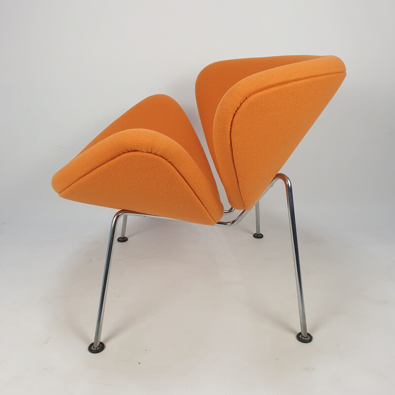 Vintage Orange Slice Lounge Chair by Pierre Paulin for Artifort 1980s