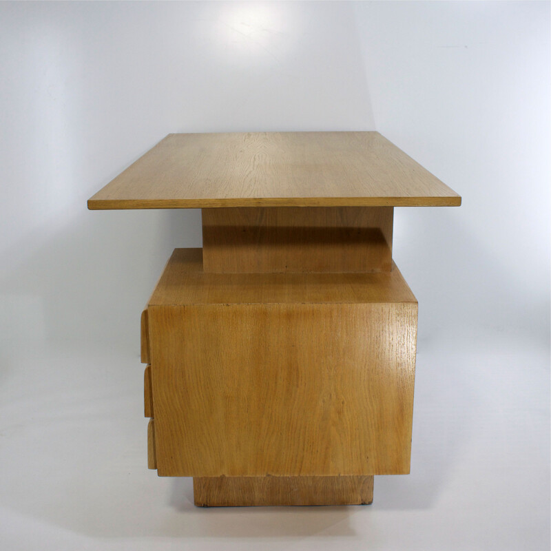 Vintage oak desk 1960s