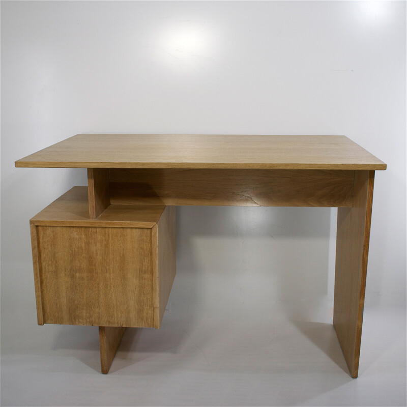 Vintage oak desk 1960s