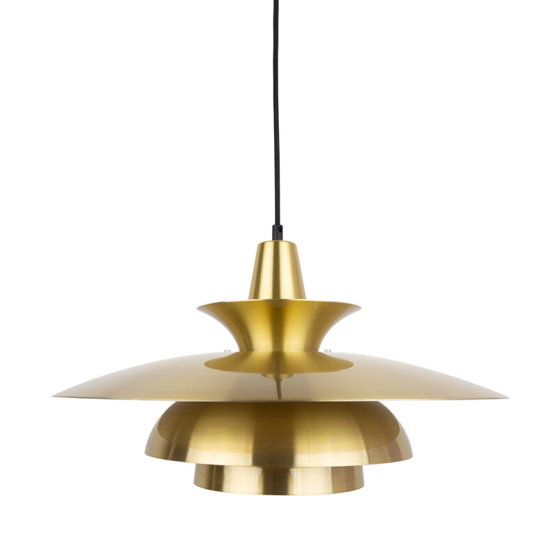 Vintage pendant lamp Roma by Junge, Denmark 1980s