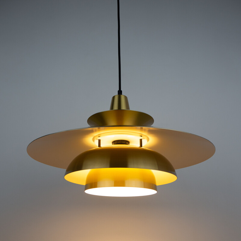 Vintage pendant lamp Roma by Junge, Denmark 1980s