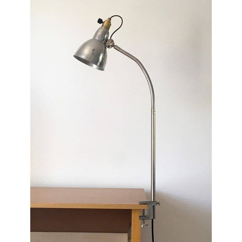 Vintage flexible workshop lamp 1950