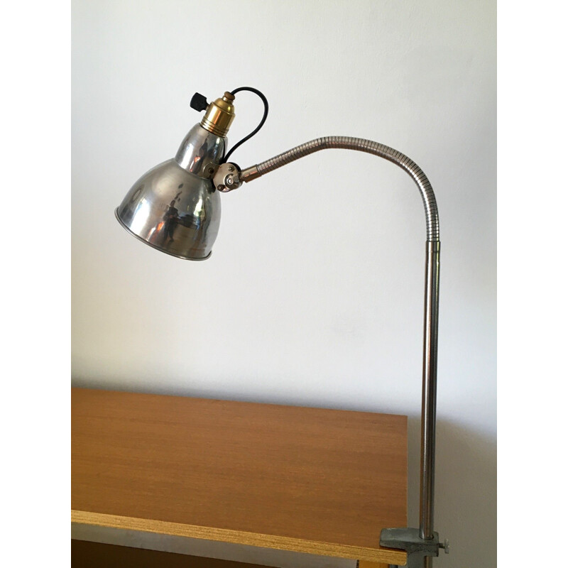 Vintage flexible workshop lamp 1950