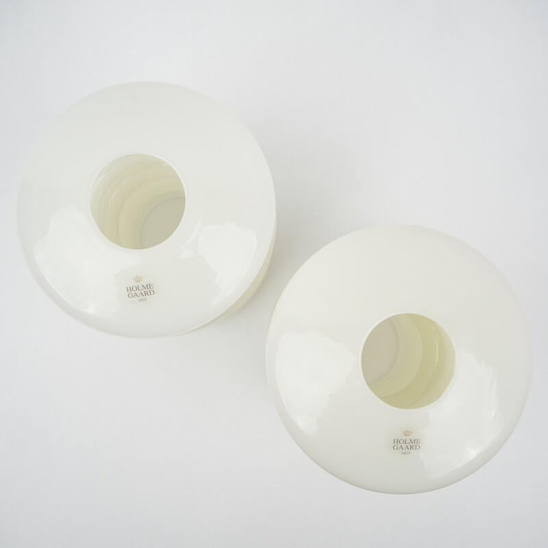 Pair of vintage Sif pendant lamps by Peter Svarrer for Holmegaard, Denmark 2000