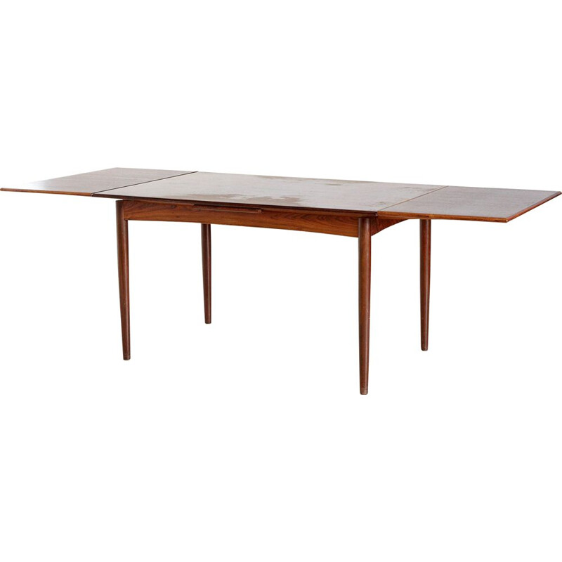 Vintage Rosewood Dining Table, Danish 1960s
