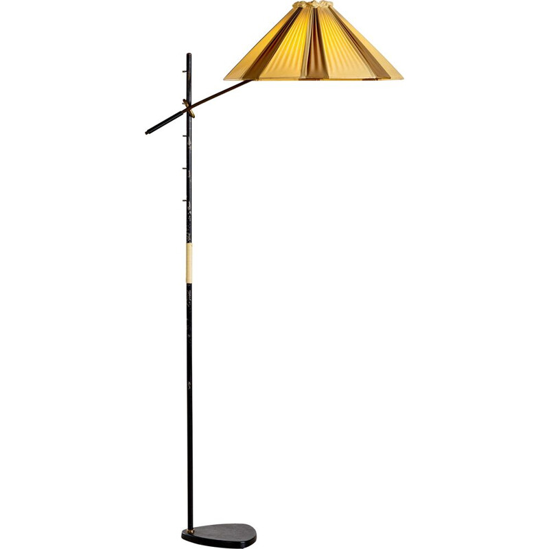 Vintage Pelikan Floor Lamp from J.T. Kalmar 1950s