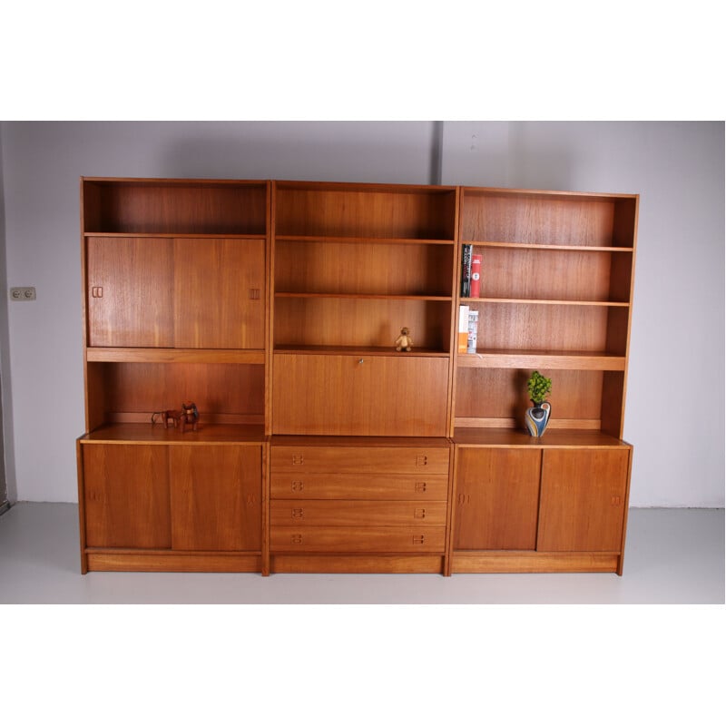 Vintage modern wall unit, Danish 1950