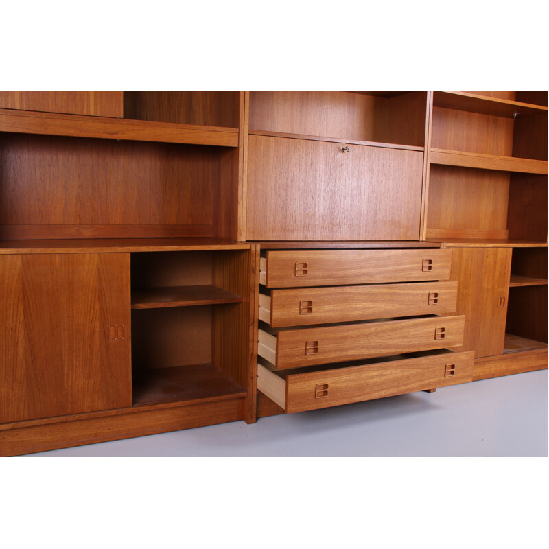 Vintage modern wall unit, Danish 1950