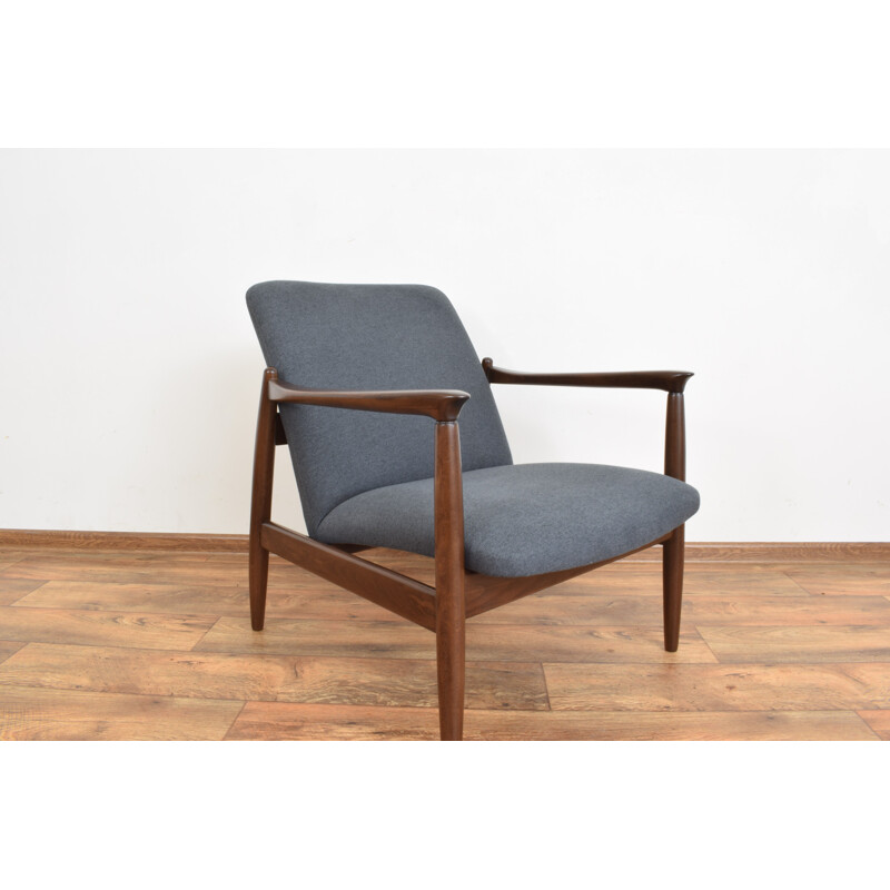 Paire de fauteuils vintage d'Edmund Homa, Pologne 1960